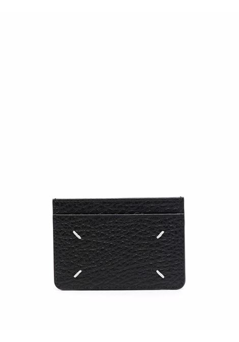portacarte 3cc slim four stitches unisex nero MAISON MARGIELA | SA1VX0005 P4455T8013